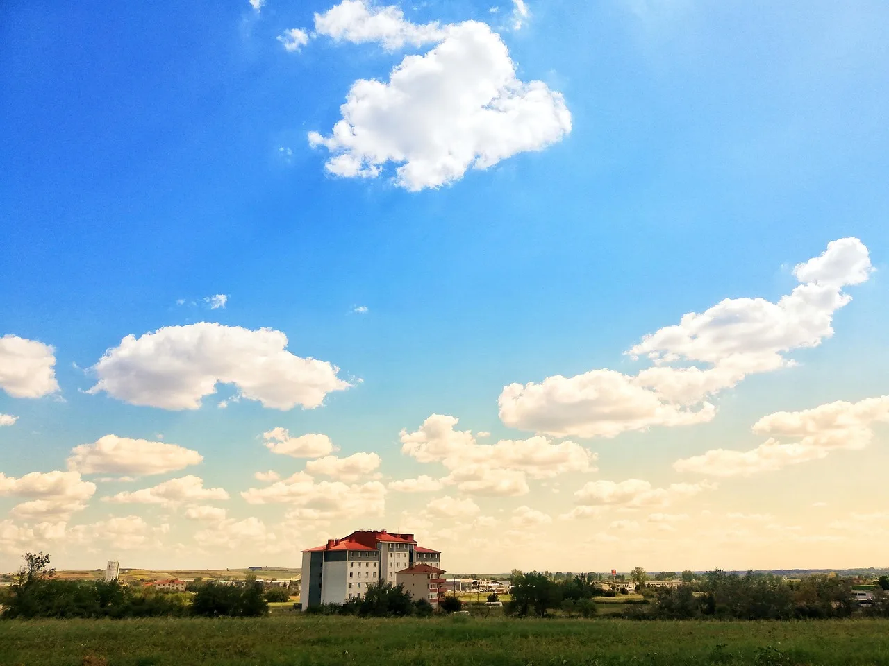 niebo, natura, build, cloud, pochmurny, nieskończoność